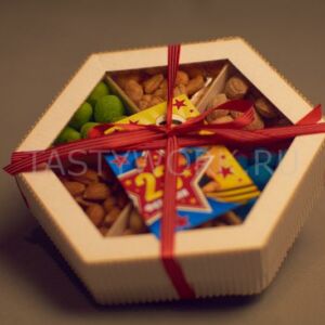 Подарочный набор в картоне "Орешки в цвете" 9 Подарочный набор в картоне "Орешки в цвете" — изображение 2