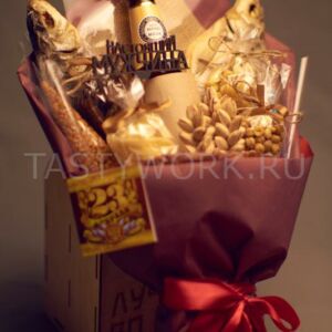 Мужской букет "Пшеничный скромняга" 18 Мужской букет "Пшеничный скромняга" — изображение 3