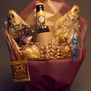 Мужской букет "Пшеничный скромняга" 17 Мужской букет "Пшеничный скромняга" — изображение 2