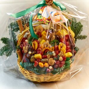 Корзина с орехами и сухофруктами "Манго и корица" 10 Корзина с орехами и сухофруктами "Манго и корица" — изображение 3