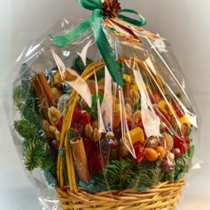 Корзина с орехами и сухофруктами "Манго и корица" 9 Корзина с орехами и сухофруктами "Манго и корица" — изображение 2