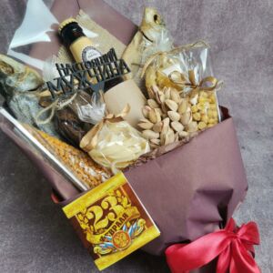 Мужской букет "Пшеничный скромняга" 20 Мужской букет "Пшеничный скромняга" — изображение 5