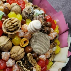 Букет из сухофруктов с мёдом "Чайный" 5 Букет из сухофруктов с мёдом "Чайный" — изображение 2