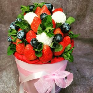 Шляпная коробка с ягодами "Диабелла" 5 Шляпная коробка с ягодами "Диабелла" — изображение 2