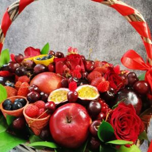 Поздравительная корзина с фруктами 11 Поздравительная корзина с фруктами — изображение 4