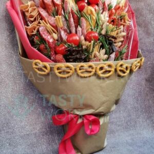 Букет из колбас "Крендель" 14 Букет из колбас "Крендель" — изображение 5