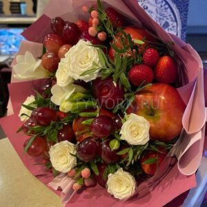 Букет из фруктов "Сладкая жизнь" 7 Букет из фруктов "Сладкая жизнь" — изображение 2