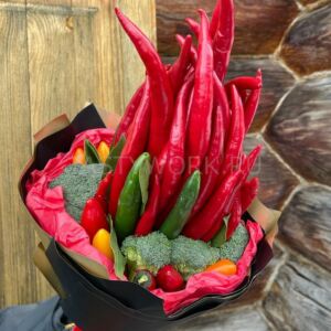 Букет из перцев чили "Факел" 7 Букет из перцев чили "Факел" — изображение 2