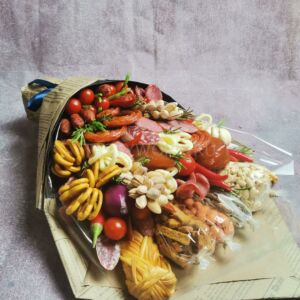 Мужской букет "Колбасный" 7 Мужской букет "Колбасный" — изображение 2