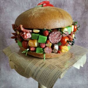 Букет бургер "Брутальный" 7 Букет бургер "Брутальный" — изображение 2