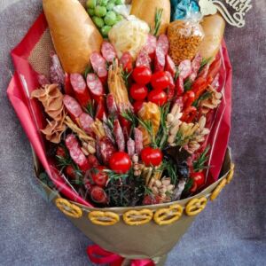 Букет из колбас "Крендель" 11 Букет из колбас "Крендель" — изображение 2