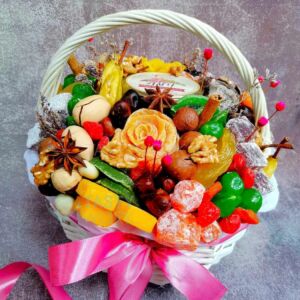 Корзина с сухофруктами "Летний вечер" 16 Корзина с сухофруктами "Летний вечер" — изображение 5