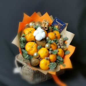 Букет из фруктов "Новогодний" 41 Букет из фруктов "Новогодний" — изображение 6