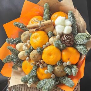 Букет из фруктов "Новогодний" 47 Букет из фруктов "Новогодний" — изображение 12