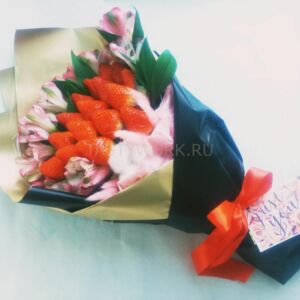 Букет из клубники "Шармель" 5 Букет из клубники "Шармель" — изображение 2