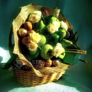 Букет из фруктов "1 сентября" 5 Букет из фруктов "1 сентября" — изображение 2