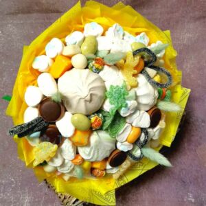 Сладкий букет из зефира и маршмеллоу "Сладкий каприз" 21 Сладкий букет из зефира и маршмеллоу "Сладкий каприз" — изображение 4