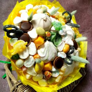 Сладкий букет из зефира и маршмеллоу "Сладкий каприз" 22 Сладкий букет из зефира и маршмеллоу "Сладкий каприз" — изображение 5