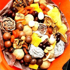 Букет из сухофруктов "Поздравляю" 7 Букет из сухофруктов "Поздравляю" — изображение 2