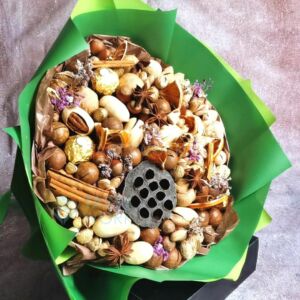 Букет из орехов "Ореховый сюрприз" 20 Букет из орехов "Ореховый сюрприз" — изображение 5