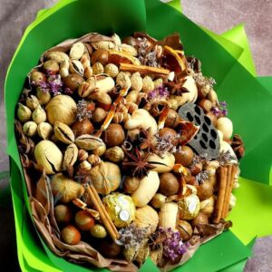 Букет из орехов "Ореховый сюрприз" 19 Букет из орехов "Ореховый сюрприз" — изображение 4
