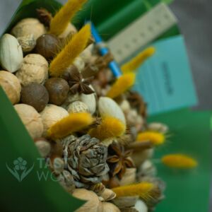 Букет из орехов "Снова в школу!" 13 Букет из орехов "Снова в школу!" — изображение 4