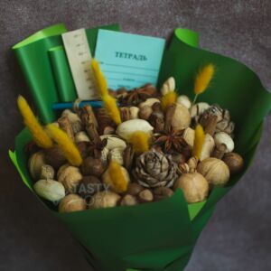 Букет из орехов "Снова в школу!" 14 Букет из орехов "Снова в школу!" — изображение 5