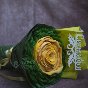 Букет из сухофруктов "Роза манго" 22 Букет из сухофруктов "Роза манго" — изображение 3