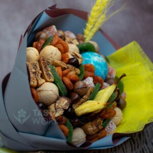 Букет из сухофруктов "Глобус" 12 Букет из сухофруктов "Глобус" — изображение 3