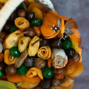 Корзинка с сухофруктами "Первому учителю" 13 Корзинка с сухофруктами "Первому учителю" — изображение 2