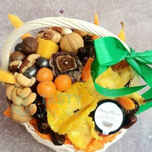 Корзинка с сухофруктами "Благодарю" 16 Корзинка с сухофруктами "Благодарю" — изображение 5