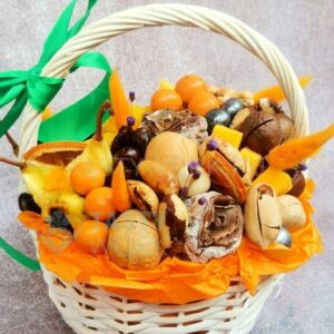 Корзинка с сухофруктами "Благодарю" 15 Корзинка с сухофруктами "Благодарю" — изображение 4