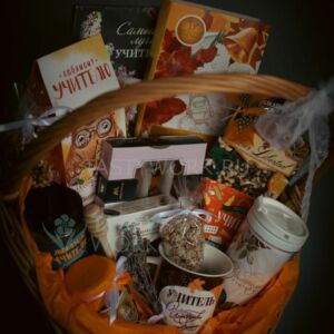 Подарочная корзина "Учителю" 13 Подарочная корзина "Учителю" — изображение 4