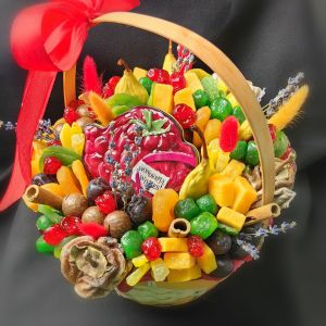 Корзинка с сухофруктами "Чайный презент" 33 Корзинка с сухофруктами "Чайный презент" — изображение 10