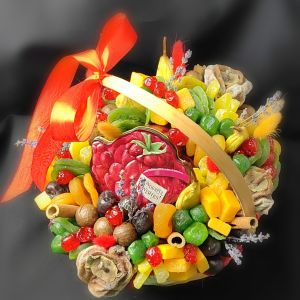 Корзинка с сухофруктами "Чайный презент" 34 Корзинка с сухофруктами "Чайный презент" — изображение 11