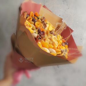 Букет из сухофруктов "Осенний вальс" 13 Букет из сухофруктов "Осенний вальс" — изображение 4