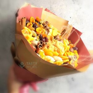 Букет из сухофруктов "Осенний вальс" 12 Букет из сухофруктов "Осенний вальс" — изображение 3