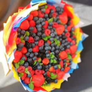 Ягодный букет "Светофор" 24 Ягодный букет "Светофор" — изображение 3