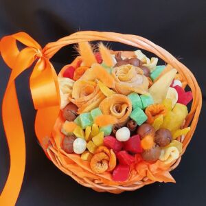 Корзинка с сухофруктами "Персик" 9 Корзинка с сухофруктами "Персик" — изображение 2