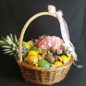 Корзина с фруктами и цветами "Василиса" 5 Tastywork