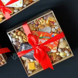 Подарочная коробочка с орешками "Лучшему учителю" 13 Подарочная коробочка с орешками "Лучшему учителю" — изображение 2