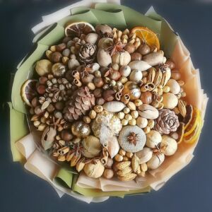 Букет из орехов "Кедр" 15 Букет из орехов "Кедр" — изображение 2