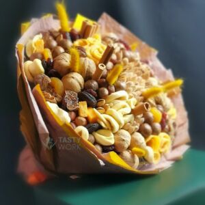 Букет из сухофруктов и орехов "Вивьен" 13 Букет из сухофруктов и орехов "Вивьен" — изображение 2