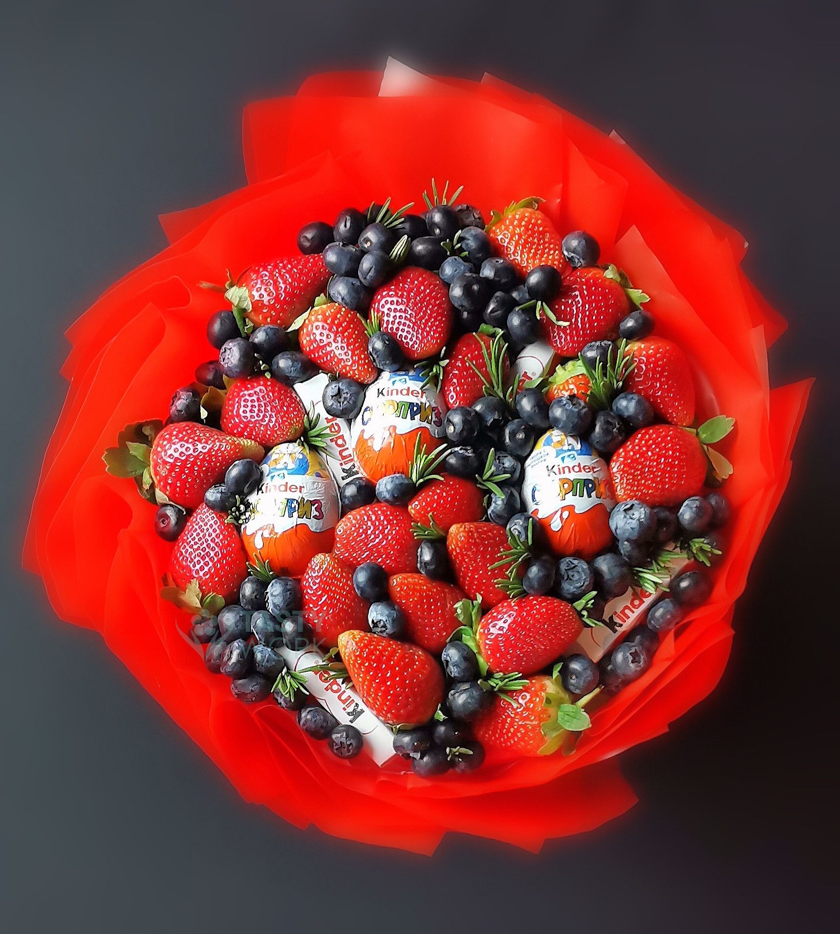 Букет с ягодами "Для тебя" 5 Tastywork
