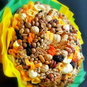 Букет из сухофруктов "На юбилей" 8 Букет из сухофруктов "На юбилей" — изображение 3