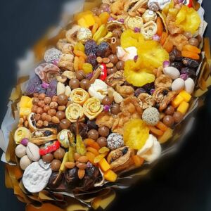 Букет из сухофруктов "Лодка" 16 Букет из сухофруктов "Лодка" — изображение 5