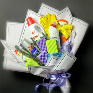 Букет из бытовой химии "Хозяюшке" 9 Букет из бытовой химии "Хозяюшке" — изображение 2