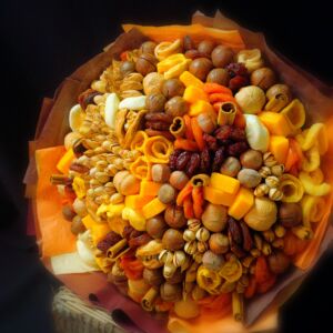 Букет из сухофруктов и орехов "Вивьен" 14 Букет из сухофруктов и орехов "Вивьен" — изображение 3