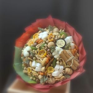 Букет из сухофруктов "Хоровод" с корицей и мёдом 7 Букет из сухофруктов "Хоровод" с корицей и мёдом — изображение 2