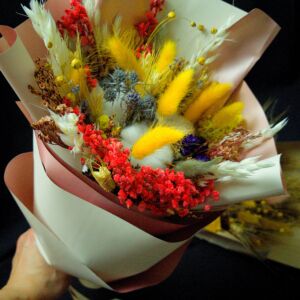 Букет из сухоцветов "Мелба" 14 Букет из сухоцветов "Мелба" — изображение 3